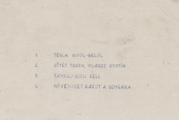 Az Alagút Krisztinavárosi bejáratának vázlatterve, Állami Mélyépítéstudományi és Tervező Intézet, 1949 (Lechner Tudásközpont, Dokumentációs Központ / Tervtár)