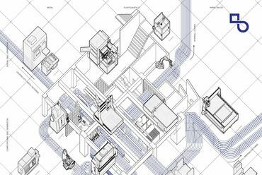 Looping City, diagram. Építészet: BARE