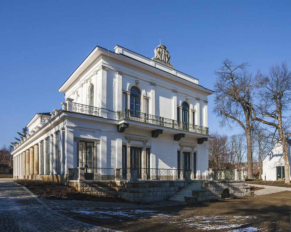 Teleki-Tisza Kastély, Nagykovácsi - terv: Katona András, Riedel Miklós Márton, Gyulai Attila - fotó forrás: Pro Architectura díj  honlap