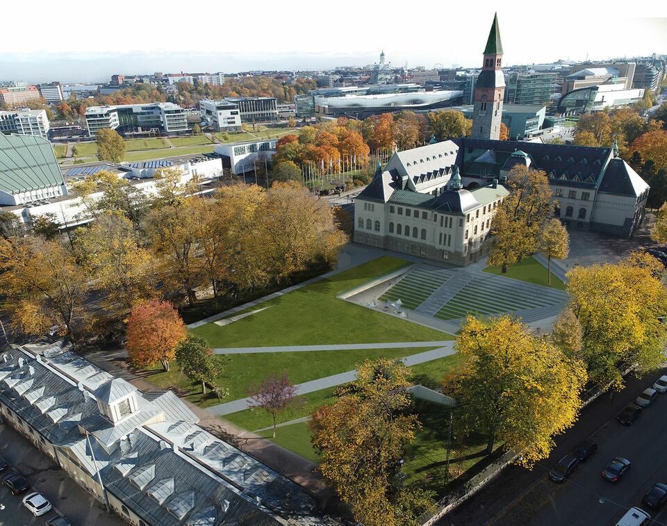 Finn Nemzeti Múzeum tervpályázat. Építészet: Robert Gutowski Architects