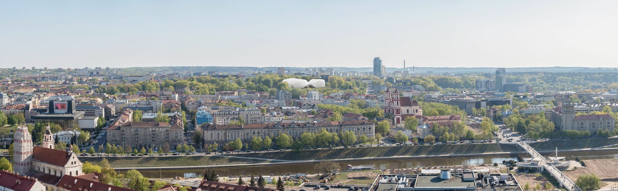 National Concert Hall Tautos Namai nemzetközi tervpályázat. Építészet: Építész Stúdió