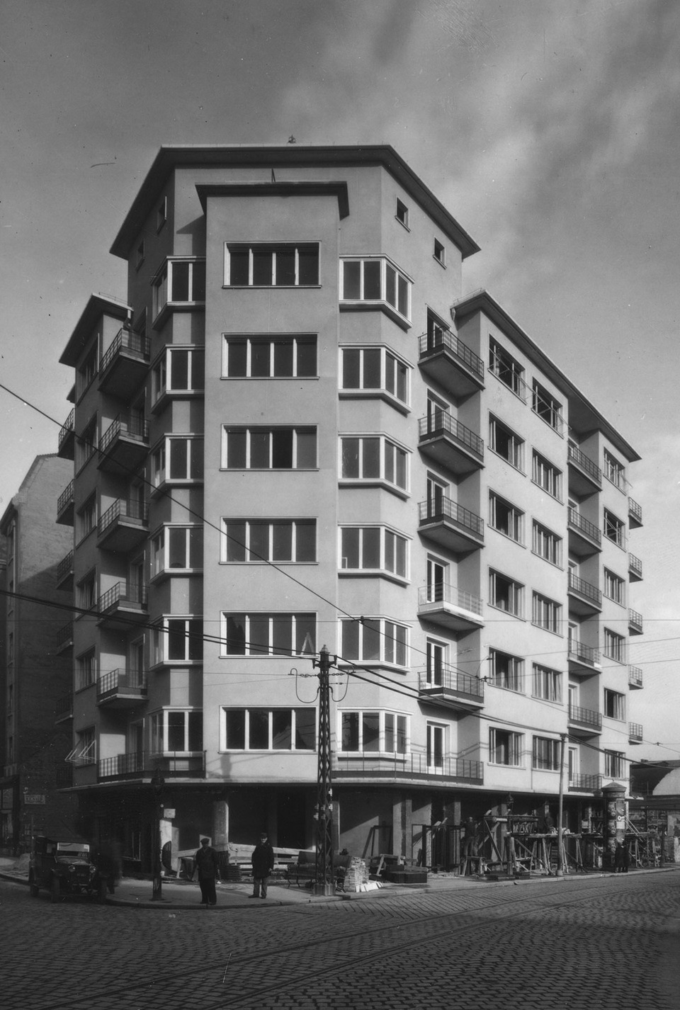 Budapest, Margit körút 38/b, 1936-ban, tervező: Quittner Ervin (BTK MI)