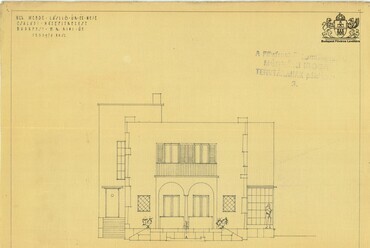 Mende-villa -  terv: Málnai Béla, 1931