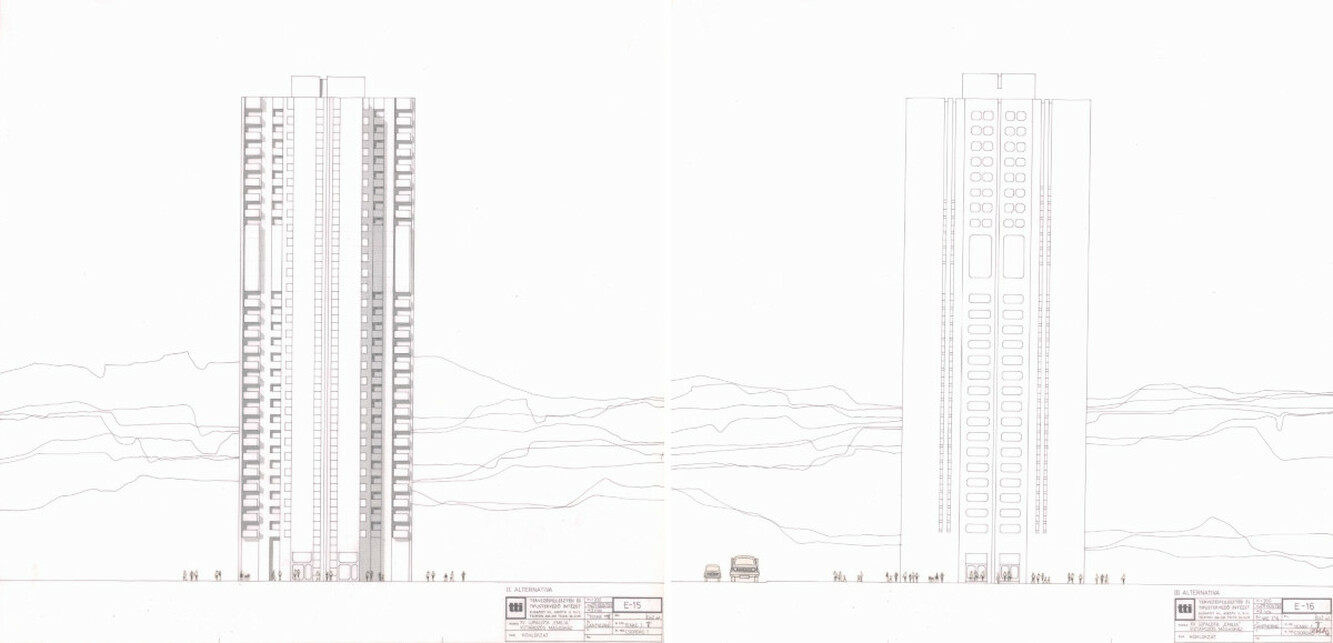 Homlokzatvariációk, 1973 – Lechner Tudásközpont, Dokumentációs Központ / Tervtár, TTI