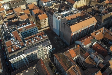 A helyszín: a Terézváros, Rózsa utca 53. alatti foghíj. Forrás: Mesteriskola