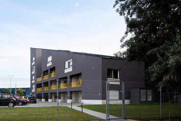 Marcalpark, 40 lakásos társasház Győrben. Építészet: CANarchitects. Fotó: Réthey-Prikkel Tamás