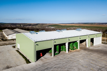 Biomassza üzem, Belvárdgyula, 1250 m2, Forrás: Swedsteel  