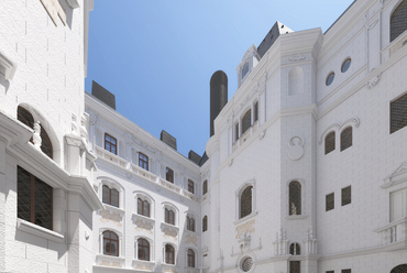 A Drechsler-palota felújítása, azaz a W Budapest szálloda tervezése, Építészek: Bánáti + Hartvig Építész Iroda