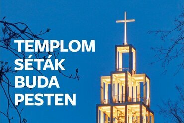 A Templomséták Budapesten című könyv borítója.