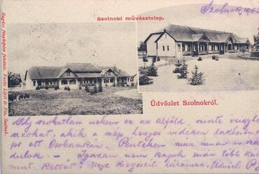 A Művésztelep 1903-ban, Forrás: Ártér Építészműterem