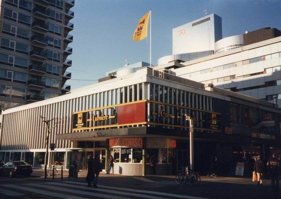 Rotterdam, Lumiere filmszínház 1996-ban, tervező: Bodon Sándor (Cinematreasures.org)