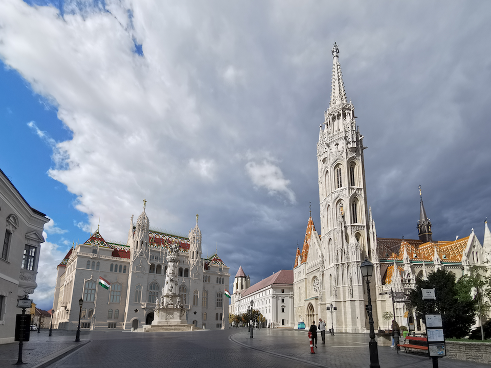 A Pénzügyminisztérium rehabilitációjának látványterve a Szentháromság tér felől – Forrás: PM-TÉR6 Nonprofit Kft.