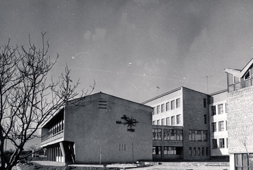 Budapest, Csatárka úti Gyermekváros (Cseppkő utcai Gyermekotthon Központ) 1964 körül, tervező: Preisich Gábor (Fortepan/Preisich család)