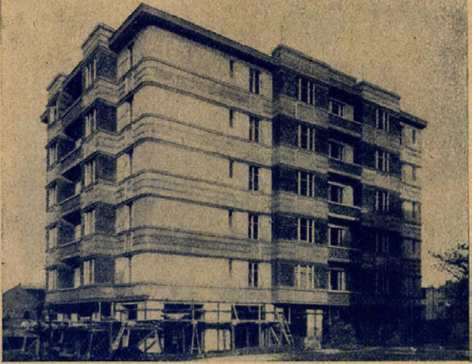 Budapest, Mészáros utca 60., 1930-ban, tervező: Román Miklós (A Munkaadó, 1930/52., 4. o.)