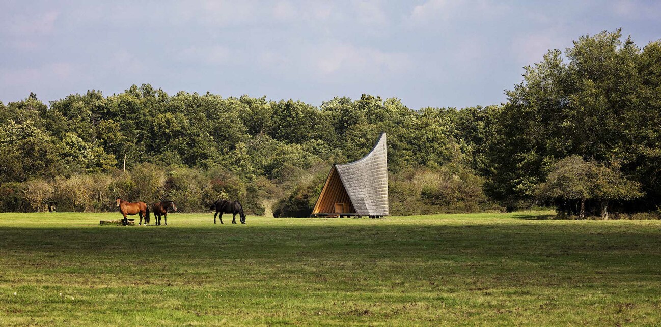 Hubertus Kápolna – építész: Köninger Szilárd, Tártai Ádám, Stein Júlia, CAN Architects – fotó: Bujnovszky Tamás