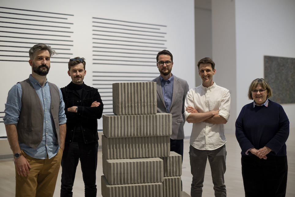 Othernity team: Fabényi Julia,  Kovács Dániel, Csóka Attila Róbert, Molnár Szabolcs, Smiló Dávid – fotó: Szabó Zsófia / Ludwig Múzeum – Kortárs Művészeti Múzeum 