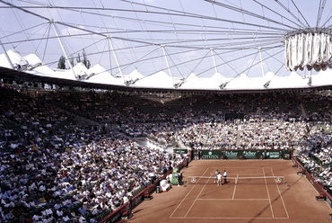 Centre Court DTB Rothenbaum Hamburg, 1996–1998,	Peter Schweger, Werner Sobek