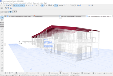 Archicad BIM Sablonfájl, Mintaépület QA 1