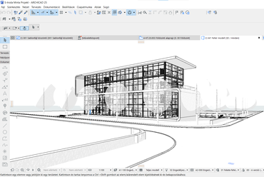 Archicad BIM Sablonfájl, Mintaépület