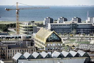 AURA iroda- és üzletház. Malmö, Svédország. Forrás: Prefa