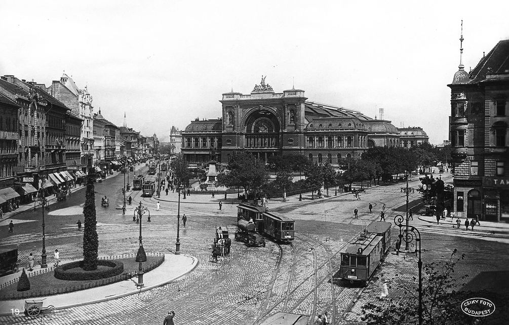 Baross tér, Keleti-pályaudvar, 1926 (Fortepan / Pesti Brúnó)