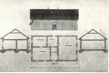 Szabványterv 1874-ből. Forrás: Magyar Mérnök- és Építész-Egylet Közlönye 1914. 48. évf. 2. szám