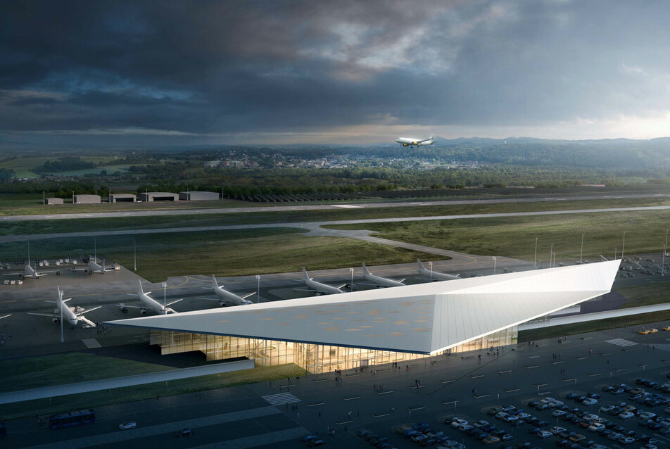 A Bord Építész Stúdió tervezi a Debreceni Nemzetközi Repülőtér új terminálját