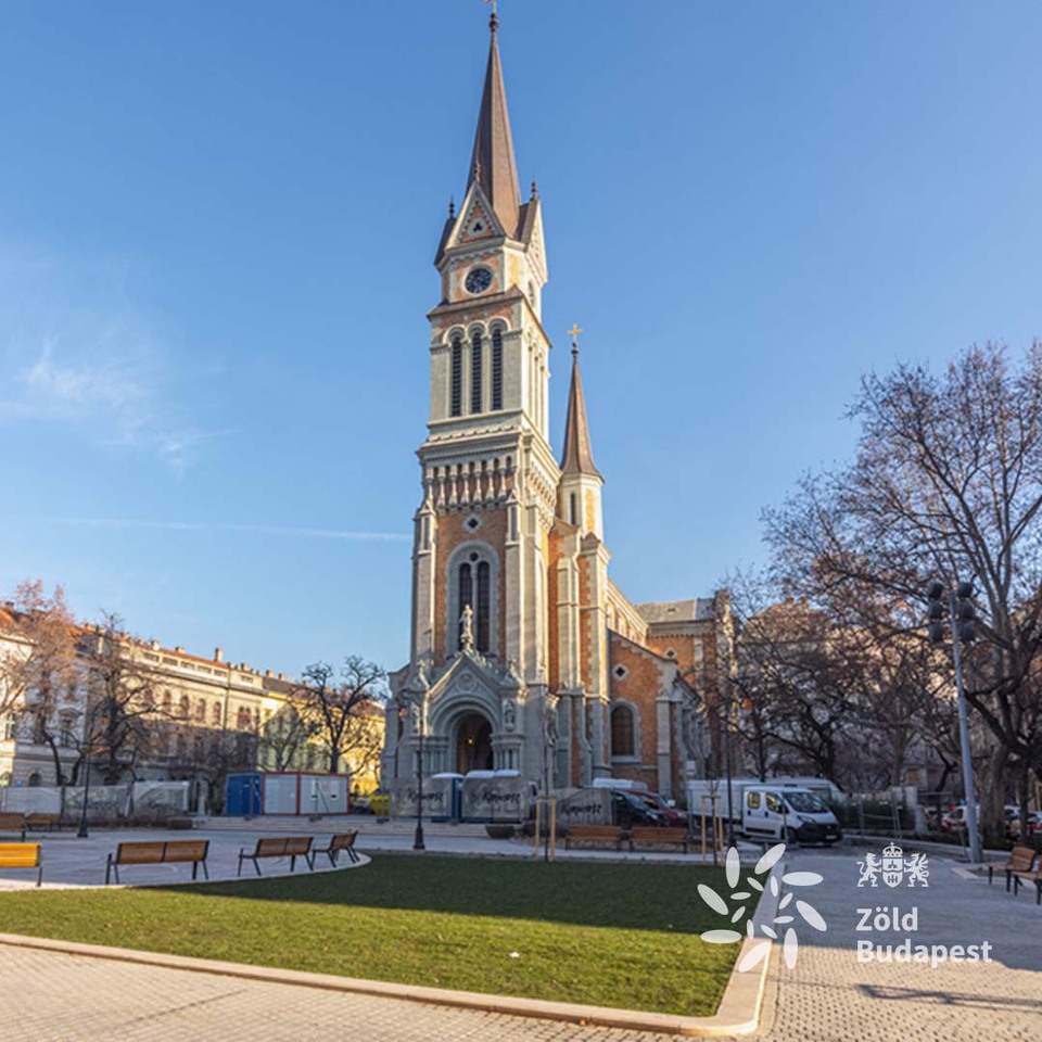 A megújult Bakáts tér. Forrás: Balogh Samu Facebook/Bartha Dorka, Budapest Brand