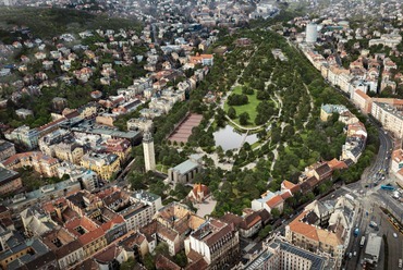 Az OpenSpace Kft. tájépítész iroda és a Deichler Jakab Stúdió győztes pályamunkája, látványterv: Karlinger Manó