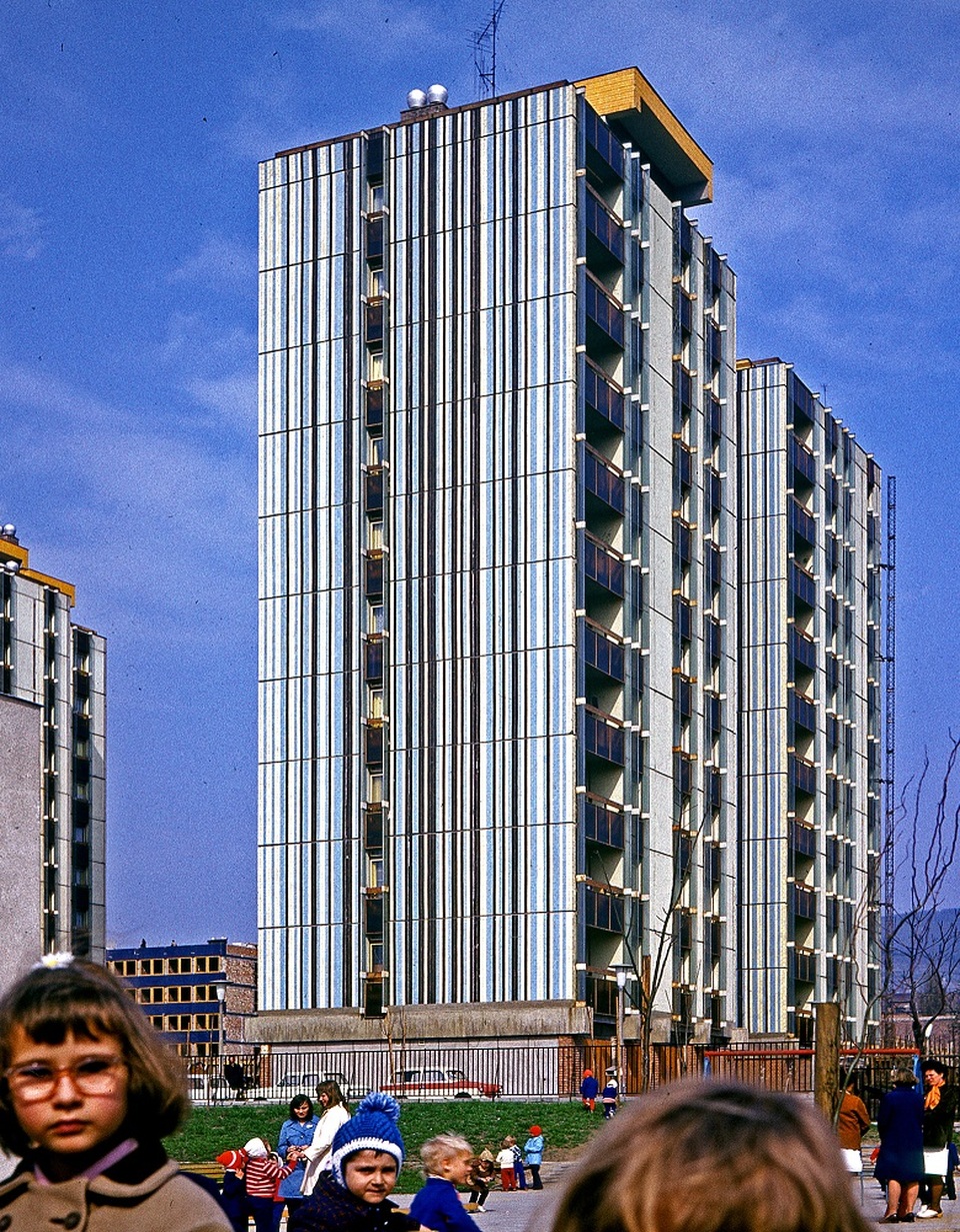 K7-jelű „Pizsama-ház”, Pécs, 1973.