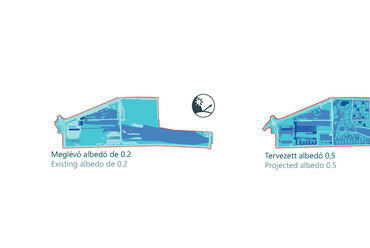 Albedó terv, Az AREP Architects és az építész stúdió terve a Nyugati pályaudvar pályázatán