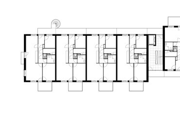 Az átalakított tömb palaprajza. Építész: Steenhuis Bukman Architects