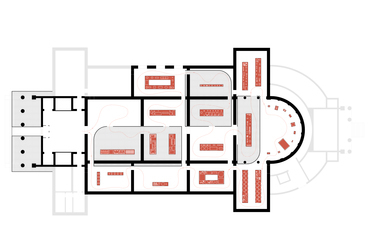 Közös tér – II. Ipar- és Tervezőművészeti Nemzeti Szalon. Kurátor: Szilágyi B. András. Intalláció: Hetedik Műterem. Grafika: SUBMACHINE. 