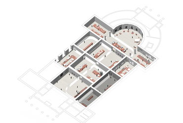 Közös tér – II. Ipar- és Tervezőművészeti Nemzeti Szalon. Kurátor: Szilágyi B. András. Intalláció: Hetedik Műterem. Grafika: SUBMACHINE. 