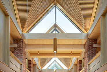 A Magdalene College új könyvtára – Niall McLaughlin Architects – fotó: Nick Kane