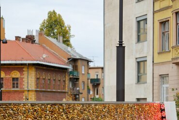 Elkészült a Széna téri emlékpark az egykori Volánbusz-pályaudvar helyén / Fotó: Őrsi Gergely Facebook