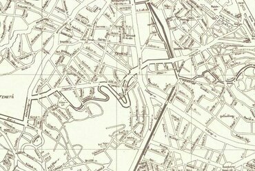 A környék térképe 1961-ből.