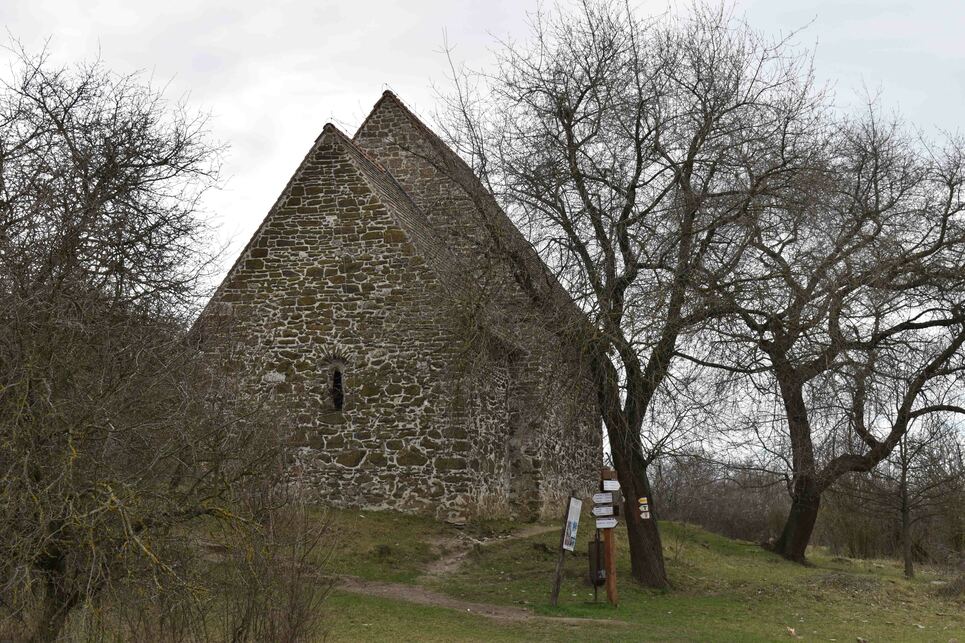 Tihany, Apáti templomrom a Veszprémi Főegyházmegye templomainak adatbázisához készített fotósorozatból (fotó: Jankovics Norbert, 2020)