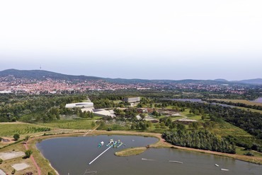 A Modulárt Kft. megvételt nyert pályaműve a pécsi aquapark tervpályázatán