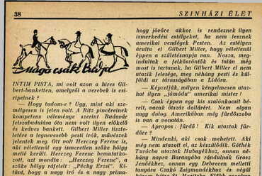 Várnay Marianne portréfotója „az első magyar építészmérnöknő” képaláírással a Színházi Élet 1924. július 13-i számában. Forrás: ADT Arcanum