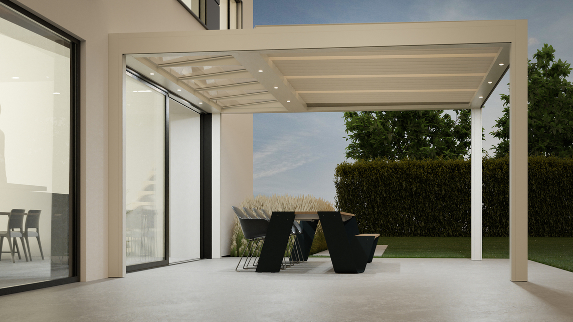 Brustor B720 pergola – forrás: Brustor Magyarország