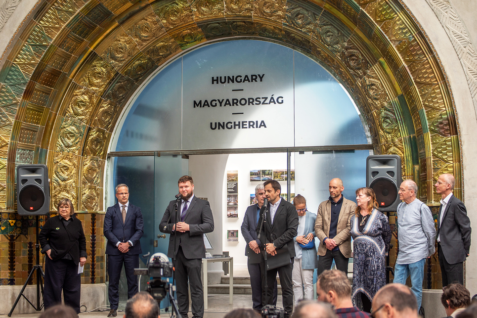 "REZIDUUM - The Frequency of Architecture" - magyar pavilon. Kép: Gulyás Attila