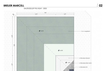 Az ALFATERV pályaműve a BREUER MARCELL köztéri emlékoszlop pályázaton