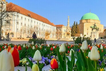 Pécs, Széchenyi tér. Fotó: pecs.hu
