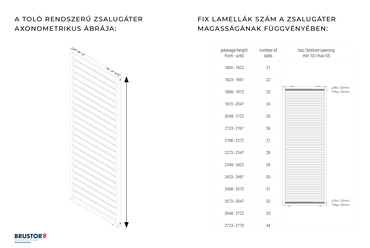 Új BRUSTOR természetes famegjelenésű B200 XL pergola lamellák és tolórendszerű oldalfal panelek – forrás: BRUSTOR Magyarország
