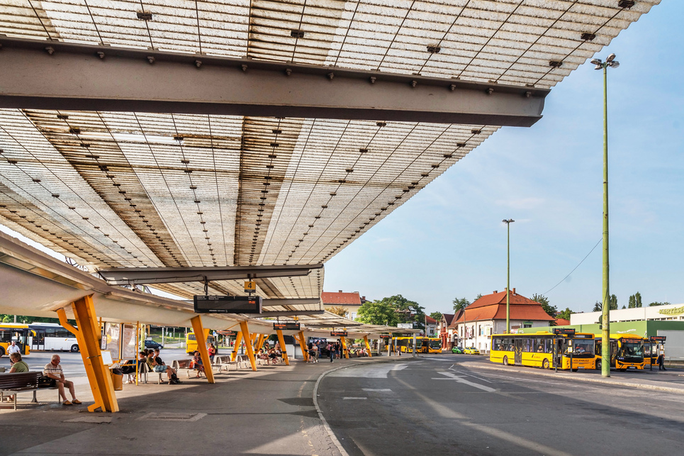 A miskolci Búza tér és környéke ma. Fotó: Gulyás Attila
