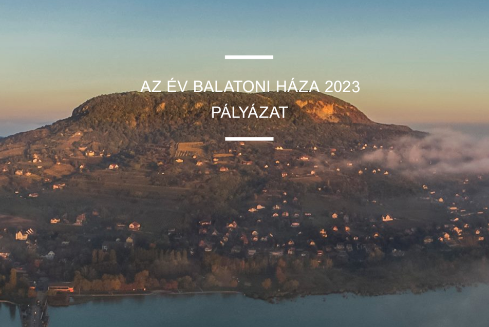 Az Év Balatoni Háza 2023