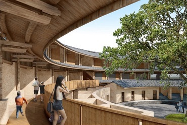 Fujian Tulou, Zhangzhou, Fucsien, Kína – tervező: DnA_Design and Architecture – forrás: Holcim Awards
