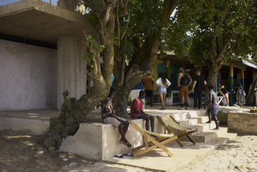 Surf Ghana Collective, Busua, Ghána – tervező: Juergen Strohmayer and Glenn DeRoché – fotó: Julien Lanoo – forrás: Holcim Awards
