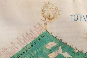 Ptolemaeus: Geographiae libri VIII. (1450. körül) corvina.hu
